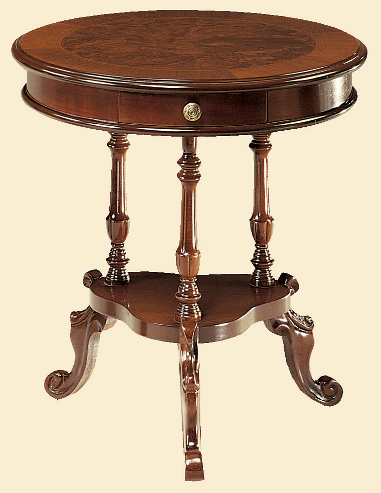 Italian Small Round Table 64405 Montaage Inc. image 1