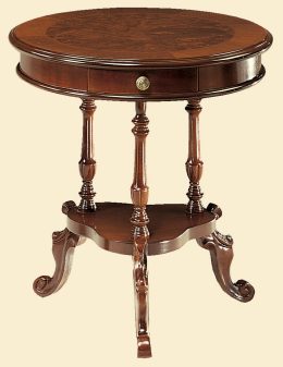 Italian Small Round Table 64405 Montaage