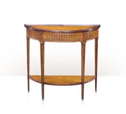 The Provincial Bowed Console Table 5300-111 Theodore Alexander