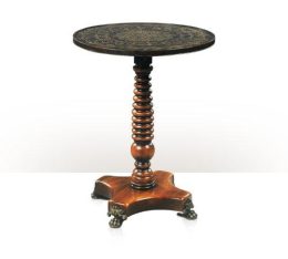 The Paw Foot Circular Accent Table 5000-196 Theodore Alexander