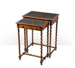 Lightly Engraved Nest of Tables 5000-220 Theodore Alexander