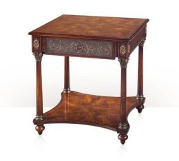 Corinthian Columns Side Table 5005-217 Theodore Alexander