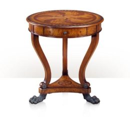 Burl Swirls Side Table 5005-228 Theodore Alexander