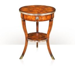 Around in Circles Side Table 5005-355 Theodore Alexander