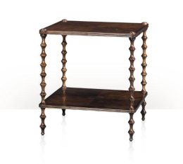 Variations on the Bobbin Side Table 5005-601 Theodore Alexander