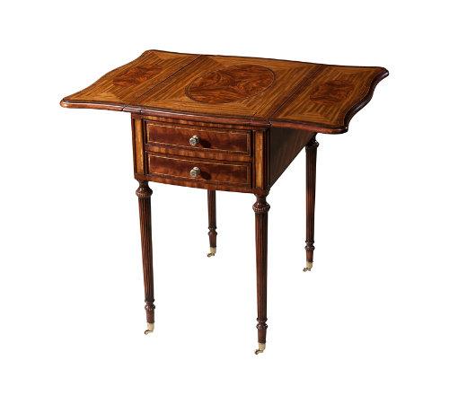 The Unexpected Harlequin Accent Table