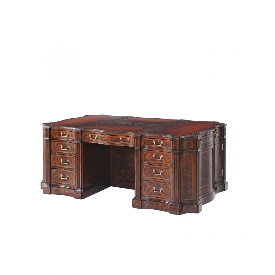 English Partnership Pedestal Desk