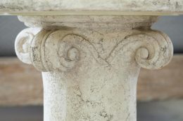 Campania Chairside Table 370-125 bernhardt
