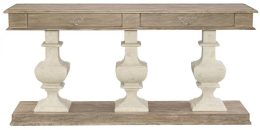 Campania Console Table Pedestals, Top, and Base 370-912 bernhardt
