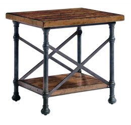 Vintage Patina End Table 322-125 bernhardt