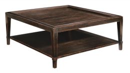 Vintage Patina Square Cocktail Table