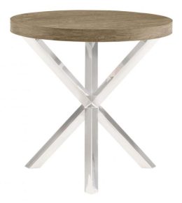 Pelham Round Chairside Table Wood Top and Base 459-123 bernhardt
