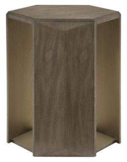 Hexagon Chairside Table 378-126 bernhardt