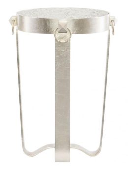 Round Metal Chairside Table 453-122 bernhardt