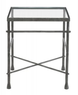 End Table Glass Top 499-121G bernhardt