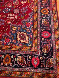 6.10 x 9.8 Vintage Hand Knotted 100% Wool Vegetable Dye Area Rug 12 Montaage Inc. image 7