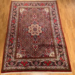 6.8 x 9.8 Vintage Hand Knotted 100% Wool Vegetable Dye Area Rug 13 Montaage Inc. image 11