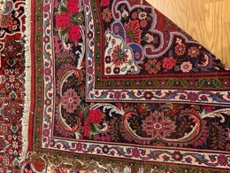 6.8 x 9.8 Vintage Hand Knotted 100% Wool Vegetable Dye Area Rug 13 Montaage Inc. image 13