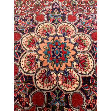 6.8 x 9.8 Vintage Hand Knotted 100% Wool Vegetable Dye Area Rug 13 Montaage Inc. image 8