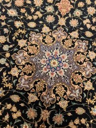 6.5 x 9.7 Vintage Hand Knotted 100% Wool Vegetable Dye Area Rug 17 Montaage Inc. image 17
