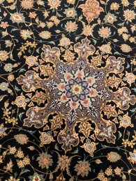 6.5 x 9.7 Vintage Hand Knotted 100% Wool Vegetable Dye Area Rug 17 Montaage Inc. image 18