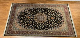 6.5 x 9.7 Vintage Hand Knotted 100% Wool Vegetable Dye Area Rug 17 Montaage Inc. image 8
