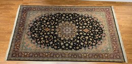6.5 x 9.7 Vintage Hand Knotted 100% Wool Vegetable Dye Area Rug 17 Montaage Inc. image 9