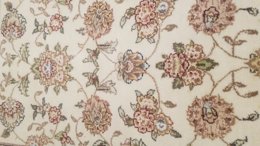 2.5 x 8 Ivory & Red Fine Quality Wool & Silk Hand Knotted Oriental Rug 46 Montaage Inc. image 17