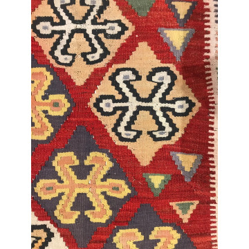 4.2 x 8.7 Vintage Hand Knotted 100% Wool Vegetable Dye Area Rug 197 Montaage Inc. image 6