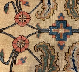 8 x 10 Antique Hand Knotted 100% Wool Area Rug 1411 Montaage Inc. image 13