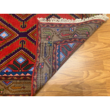 2.8 x 9.5  Runner Hand Knotted 100% Wool Vegetable Dye 4349 Montaage Inc. image 4