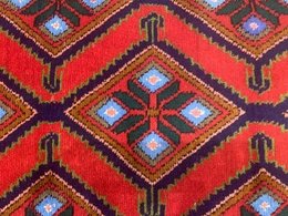 2.8 x 9.5  Runner Hand Knotted 100% Wool Vegetable Dye 4349 Montaage Inc. image 2