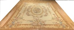 8 x 10 French Aubusson Needle Point 100% Wool Hand Knotted Area Rug 4510 Montaage Inc. image 12