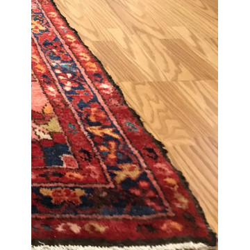 3.5 x 10.2  Runner Antique Geometric Malayer Hand Knotted Wool Vegetable Dye 5597 Montaage Inc. image 5