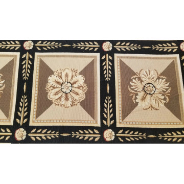 6 x 9 Hand woven French Aubusson Needle point 100% wool Area rug 20040 Montaage Inc. image 8