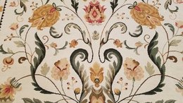 6 x 9 Hand woven French Aubusson Portuguese Needle point 100% wool Area rug 20042 Montaage Inc. image 4