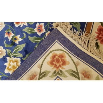 Royal Blue / Blue Traditional Floral Area Rug product image image 11