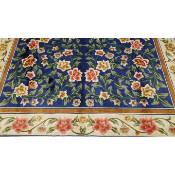 Royal Blue / Blue Traditional Floral Area Rug product image image 8