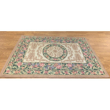 4 x 6 Hand Hooked 100% Wool Hook Rug 25412 Montaage Inc. image 3