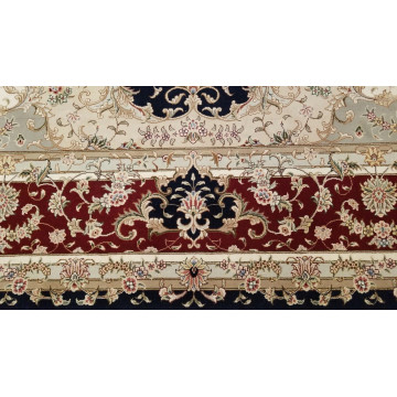 9' x 12' Hand Knotted 280 KPSI Masterpiece  Wool & Silk Oriental Area Rug 160238 Montaage Inc. image 6