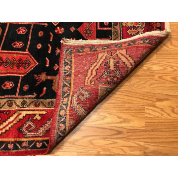 5 x 14  Runner  Antique Semi Geometric Malayer Hand Knotted Wool Vegetable Dye 200845 Montaage Inc. image 5