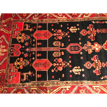 5 x 14  Runner  Antique Semi Geometric Malayer Hand Knotted Wool Vegetable Dye 200845 Montaage Inc. image 7
