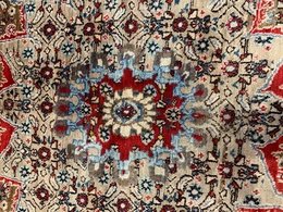 7 x 10  Vintage Hand Knotted 100% Wool Vegetable Dye Area Rug 413053 Montaage Inc. image 6