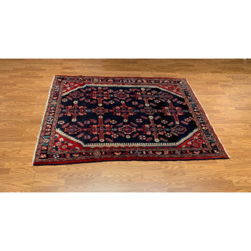 Navy Traditional Geometric Area Rug product image image 3