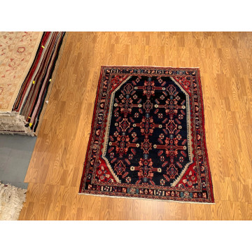 Navy Traditional Geometric Area Rug product image image 5