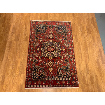 Rust Traditional Floral Area Rug product image image 4