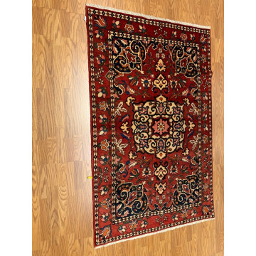Rust Traditional Floral Area Rug product image image 3