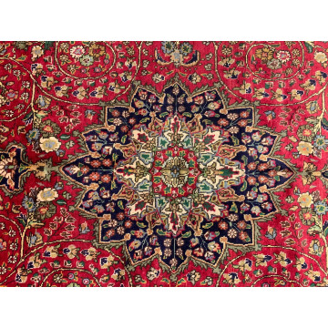 8.2 x 11.9 Vintage  100% Wool Hand Knotted Area Rug 413300 Montaage Inc. image 2