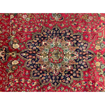 8.2 x 11.9 Vintage  100% Wool Hand Knotted Area Rug 413300 Montaage Inc. image 4