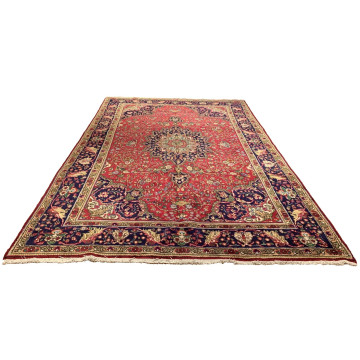 8.2 x 11.9 Vintage  100% Wool Hand Knotted Area Rug 413300 Montaage Inc. image 5
